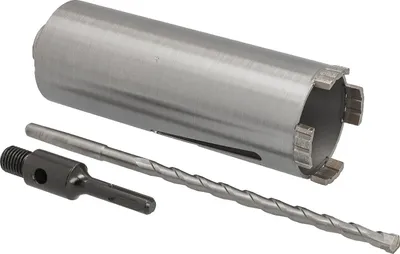 Produktbild von Diamantbohrkrone Ø 68 mm Nutzlänge 180 mm mit SDS+-Aufnahme 100 mm und Zentrierbohrer 240 mm Segmenthöhe 10 mm Diamant Bohrkrone Trockenbohrkrone Kernbohrer Betonbohrkrone Kernbohrkrone BTEC