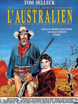 Obrázok produktu pre Pán Quigley, Austrálčan – 1991 – Tom Selleck – 116 x 158 cm – Originálny filmový plagát