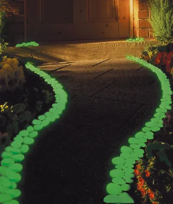 Produktbild von Leuchtkiesel Colori Grün 100 St.