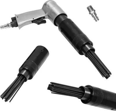 Immagine prodotto di Jopassy Ablatore ad aria compressa Pistola ad aghi Rimozione 19 aghi Con testa di ricambio Ø3M