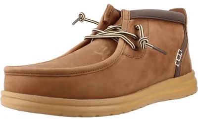 Produktbild von HEY DUDE HD45161 WALLY MID GRIPR LEATHER Brown