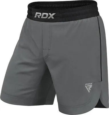 Produktbild von RDX MMA Shorts Sporthose Herren Kurz, Kampfsport Boxen Trainingshose Männer, Kickboxen Muay Thai Boxing Grappling Boxhose Sparring, Freefight Martial Arts Kampfshorts Fitness Laufhose Jogginghose