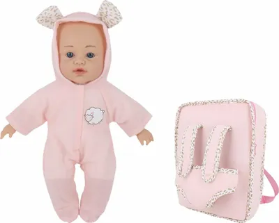 Zdjęcie produktu dla Lalka Amia ''Lilly'' 30 cm, z nosidełkiem 50011607