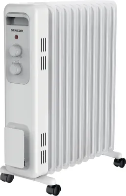 Zdjęcie produktu dla Sencor SOH 3211WH, Podgrzewacz elektryczny pomieszczeń na olej, Olej, Wewnętrzna, Podłoga, Biały, Obrotowy