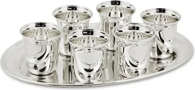Produktbild von EDZARD Schnapsset 7-tlg 4 cl L 22 cm