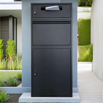 Image de Boîte aux lettres séparée - ParcelXL® DuoBox - Noir