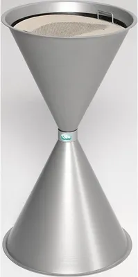 Produktbild von Standascher D400xH730mm silber Stahlbl.VAR