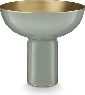 Produktbild von Pip Studio High Tray Metal Green 24x23cm