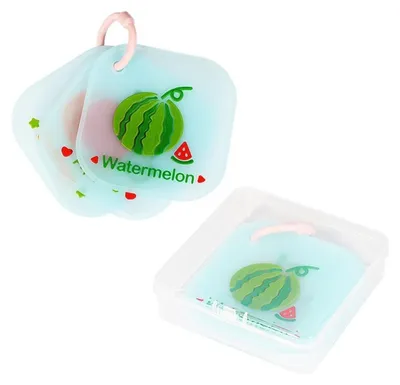 Productafbeelding van Siliconen boekje voor baby's: Fruit