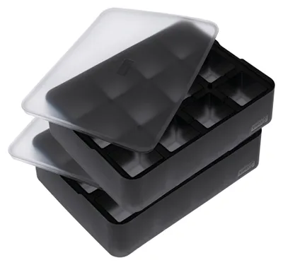 Produktbild von Lurch Eiswürfelform, Silikon, Würfel 4cm 2er Set, 5240710