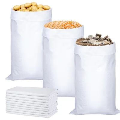 Produktbild von TRANKIELO® - Polypropylen-Beutel, 65 x 105 cm - 10 Stück - Langlebig, wiederverwendbar und reißfest