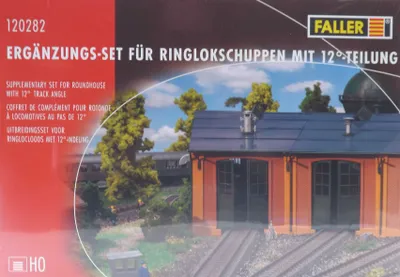 Produktbild von Faller 120282 Ergänzungs-Set für Ringlokschuppen Spur H0 in