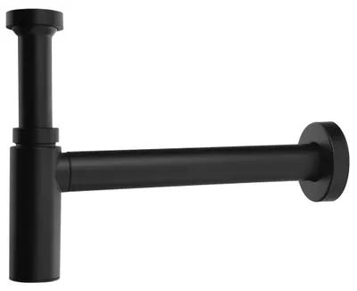 Produktbild von MINITOTI Waschtisch-Siphon 5/4"-32mm, schwarz matt