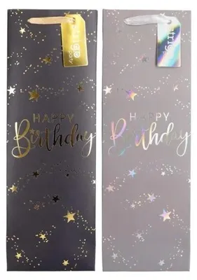 Zdjęcie produktu dla Torba prezentowa Party 12x36x9cm mix STRIGO
