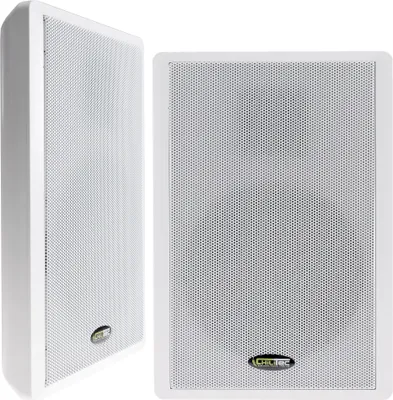 Produktbild von Płaski głośnik panelowy 2x40W, głośnik ścienny, płaski 37 mm, biały