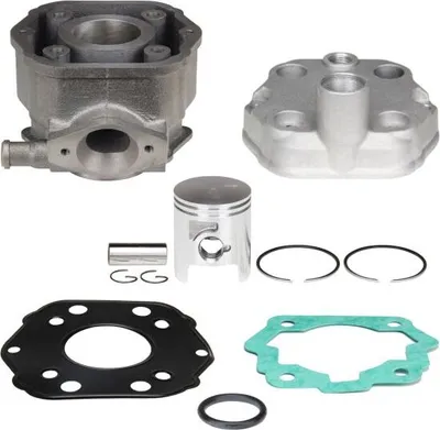 Immagine prodotto di Set cilindro + testa 50cc 40mm per Derbi GPR Senda, Gilera GPR GSM SMT Zulu (motore EBE050 EBS050) fino a 2006 Euro 2 Citome