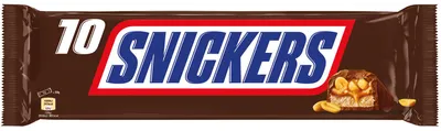 Image de SNICKERS 463487 SNICKERS Barres chocolatées 10 barres