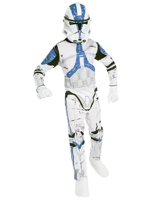 Produktbild von Star Wars – 501st Clone Trooper Kostüm für Kinder Kindergröße: 152-164