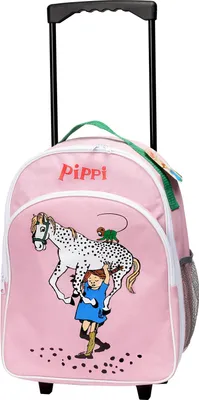 Produktbild von Kinderboeken Trolley Koffer Pippi Langstrumpf rosa - Kinderkoffer Spielzeug