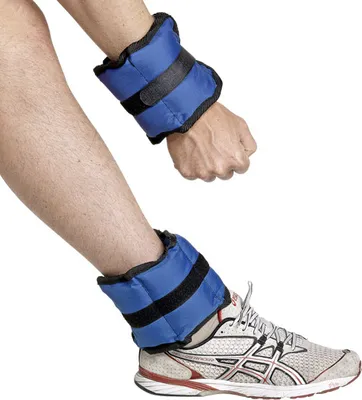 Produktbild von Best Sporting Gewichtsmanschetten 2er Set I 0,5kg oder 1,2kg I Gewichte für Beine und Arme beim Fitness, Joggen, Ausdauer, Krafttraining I Verstellbar mit praktischen Klettverschlüssen
