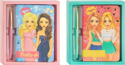 Produktbild von Besties Notebook mit Kugelschreiber