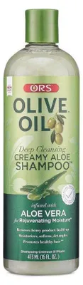 Produktbild von ORS Olivenöl-Shampoo mit Aloe Vera, cremig, 473 ml