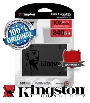 Image de KINGSTON - Disque SSD interne - A400 - 240 Go - 2,5" (SA400S37/240G)