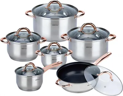Obrázok produktu pre Kinghoff Kuchynsk riad Rosegold, KH1765