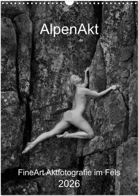 Produktbild von AlpenAkt 2026 (Wandkalender 2026 DIN A3 hoch), CALVENDO Monatskalender