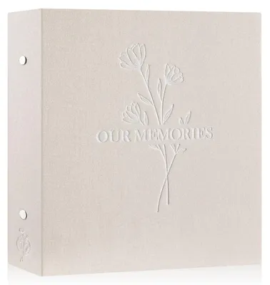 Obrázok produktu pre Omgoods – Veľké fotoalbum pre 1000 fotografií s lnenou obálkou