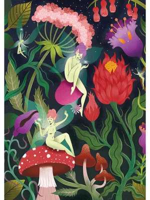 Produktbild von Hachette Puzzle Feengarten 1000 Teile Puzzle