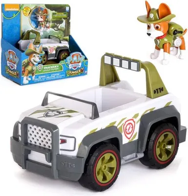 Immagine prodotto di Paw Patrol Tracker Figur + Auto Jungle Rescue