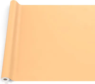 Produktbild von Tischdecke Textil-Optik UNI Peach 2000x140cm Schnittkante Wachstuch abwaschbar