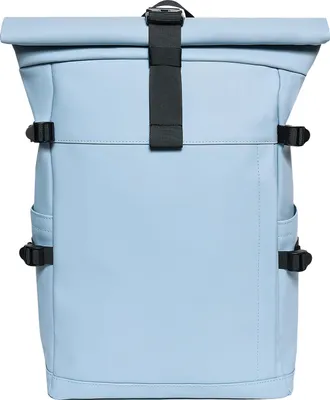 Produktbild von Cityrucksack RollTop Rucksack Freizeitrucksack Herren Damen Wasserabweisend (9058) LIGHT BLUE