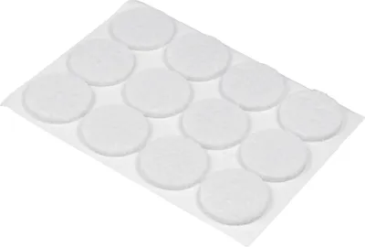 Zdjęcie produktu dla Ślizgacze filcowe Ø2,2 cm 12 szt