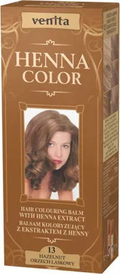 Produktbild von "Henna Color" Färbebalsam mit Henna-Extrakt №13 Hazelnut  75 ml.