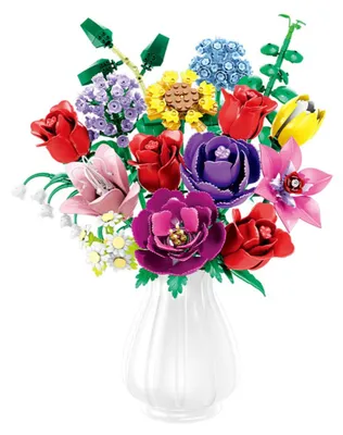 Imagen del producto de WOMA: Juego de construcción de flores, set decorativo W11304