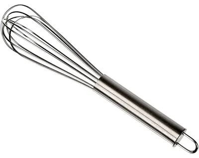 Produktbild von Schneebesen Küchenschneebesen Handrührbesen - 15 cm - Edelstahl - Für Eier, Sahne und Teig