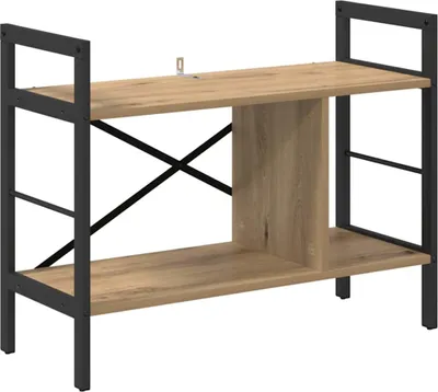 Immagine prodotto di vidaXL Libreria Artisan in rovere 75 x 30 x 58,5 cm materiale a base di legno