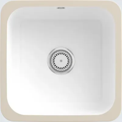 Produktbild von Villeroy & Boch Keramikspüle 670301R1, Cisterna 50 Unterbauspüle - inkl.