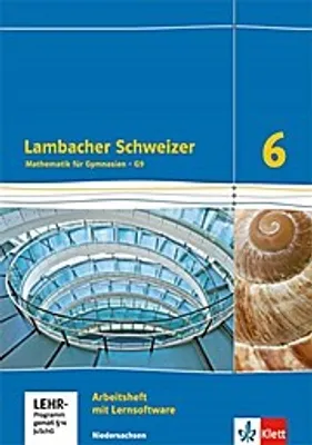 Image de Lambacher Schweizer. 6. Schuljahr G9. Arbeitsheft plus Lösungsheft. Neubearbeitung. Niedersachsen