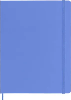 Produktbild von Moleskine Notizbuch XL, Blanko, Fester Einband, Hortensien Blau
