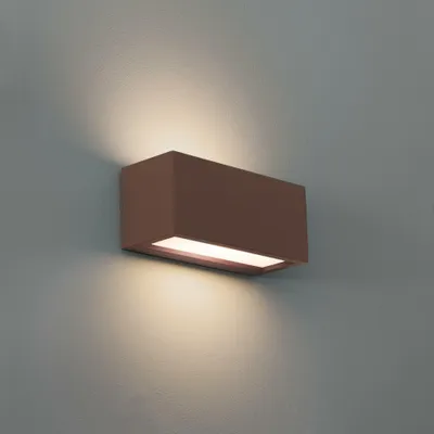 Immagine prodotto di CENTURY Lampada da esterno REVERSO E27 in acciaio Corten IP65
