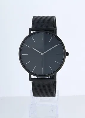 Produktbild von Herrenuhr Edelstahl  5 ATM, Meshband, Saphirglas