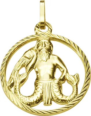 Produktbild von F Anhänger 333/- Gold 2,1cm gelb 371340715WS