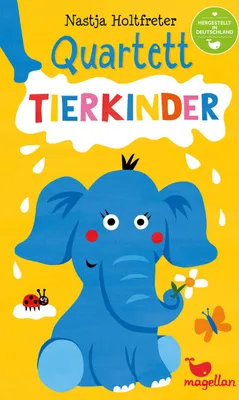 Produktbild von Quartett - Tierkinder