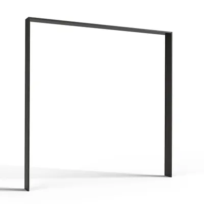 Produktbild von Passepartout für 200 cm Schwebetürenschrank, Stahl Nb. DAVENPORT-43