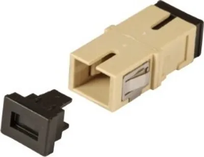 Produktbild von Multimode Keystone Kupplung SC-SC simplex beige