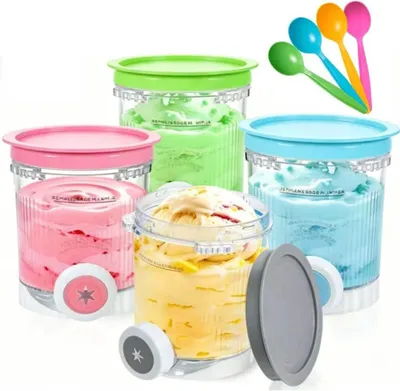 Eisbehälter 4er-Set 480 ml für NC700 Serie, BPA-frei