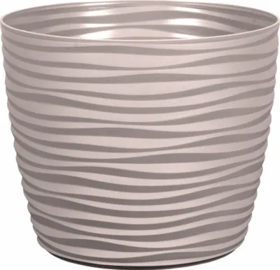Obrázek produktu pro Obal na květináč SAHARA PETIT plastový matný d17x14cm